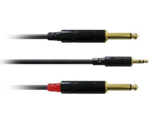 Cable RCA  Hama 00205110, 1.5 m, Jack 3.5 mm, RCA Dual, Negro