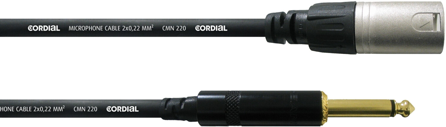Cordial Câble pour microphone CCM MP