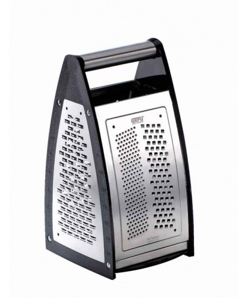 Gefu Vitales Laser Vierkante Rasp - Roestvrij Staal, 14 Cm