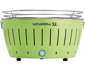 LotusGrill rauchfreier Holzkohlegrill Limettengrün G-GR-34