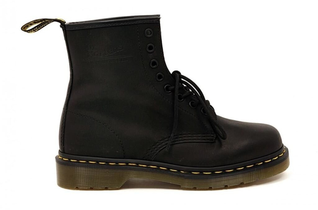 Dr martens 1460 greasy black discount