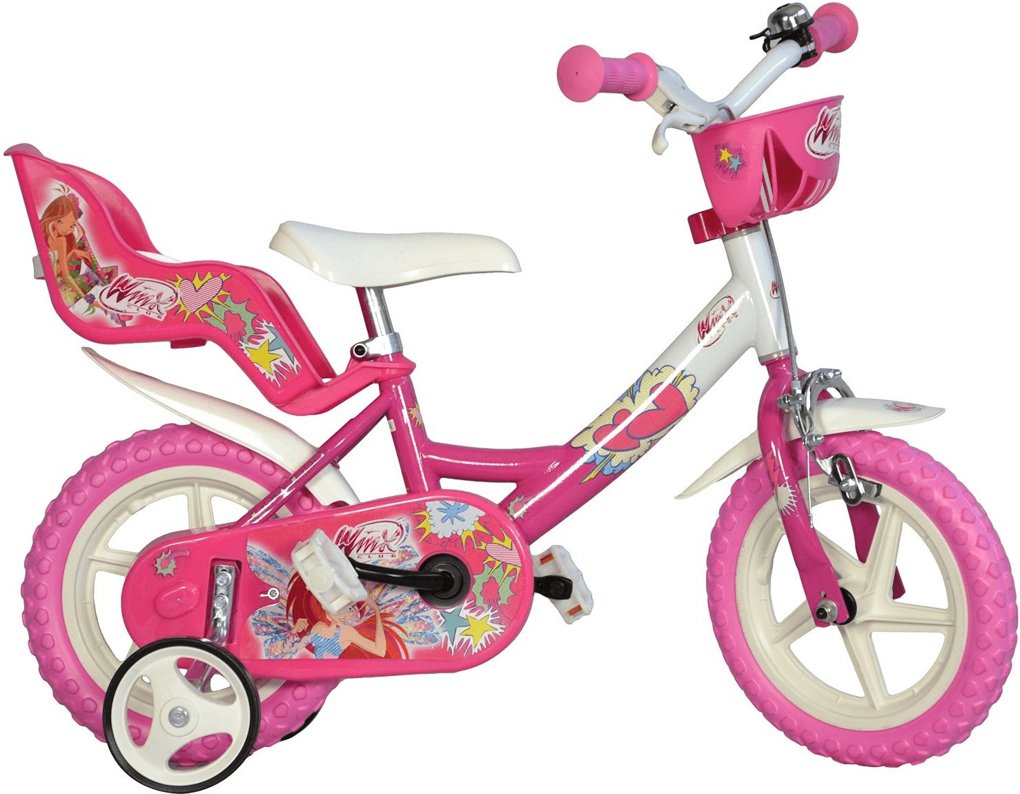 Dino Bikes 12 inch Kids Bike - Winx