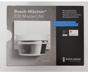 Ik wil niet Mos juni Busch-Jaeger Busch Wächter 220 MasterLINE weiß (6847/11 AGM-204) ab 86,07 €  (Mai 2023 Preise) | Preisvergleich bei idealo.de