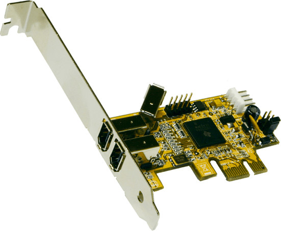 Exsys Adaptateur FireWire PCI-Express 1394A 3 ports (EX-16450)