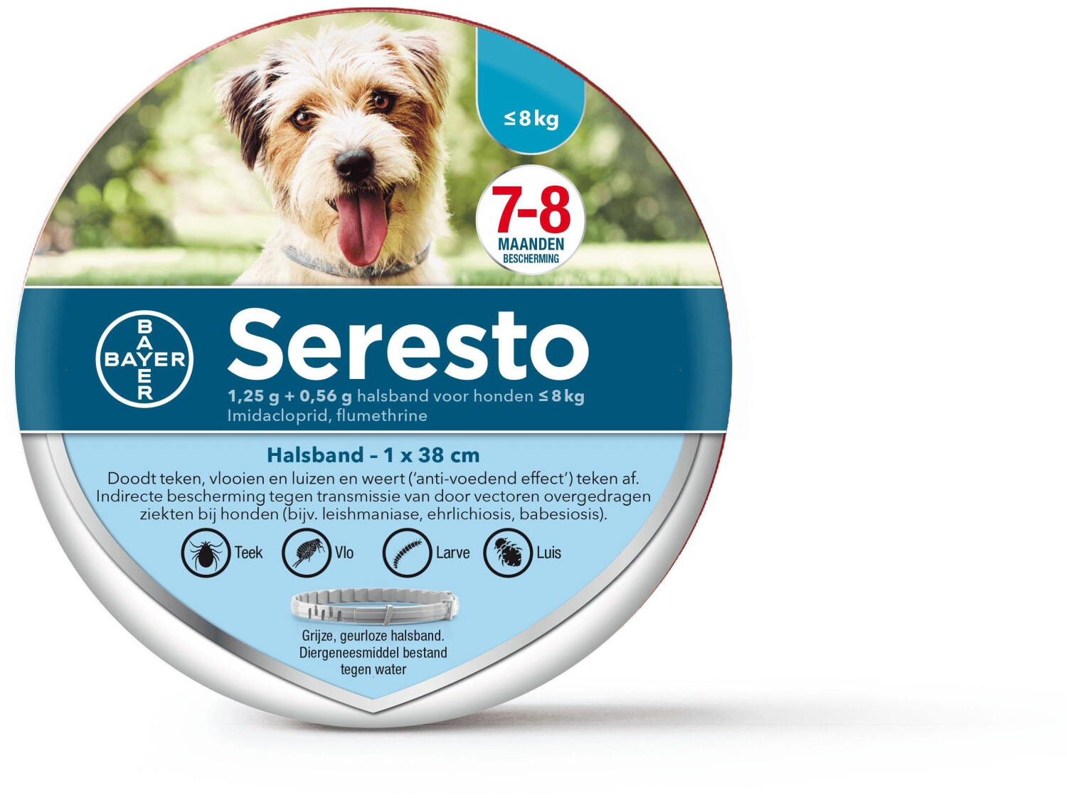 Bayer Seresto Halsband für kleine Hunde unter 8 kg ab 24,99