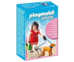 Playmobil City Life Woman with Dog
