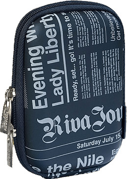 Rivacase 7103 (PU) Dark Blue (Newspaper)