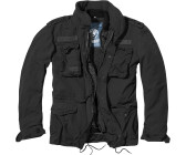 Brandit Chaquetas militares Pea Coat Negro - textil Abrigos Hombre