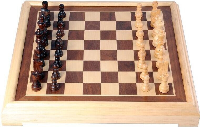 Weible Spiele Jeu d'échecs en bois (150230)