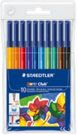 Staedtler Pochette de 10 feutres de coloriage (326 WP10)