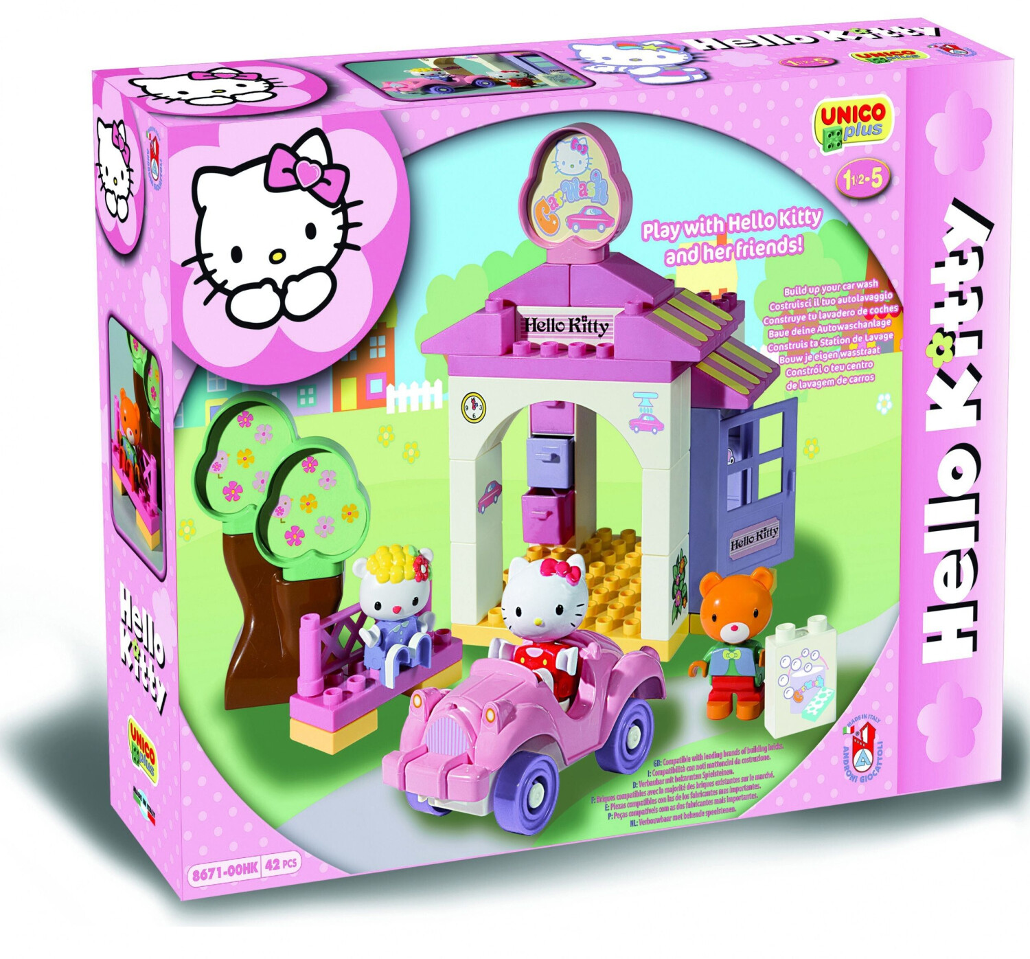 Unico Plus Station de lavage de Hello Kitty (8671)