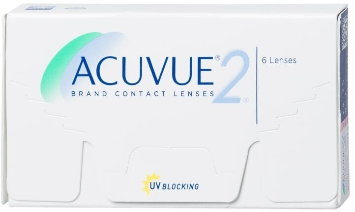 Johnson & Johnson Acuvue 2 Wochenlinsen (6 lentilles) +8,00