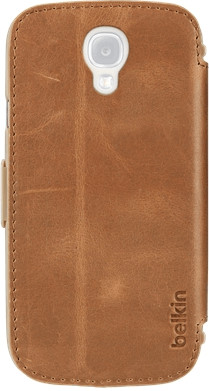 Belkin Wallet Folio cuir avec support (Samsung Galaxy S4) marron clair