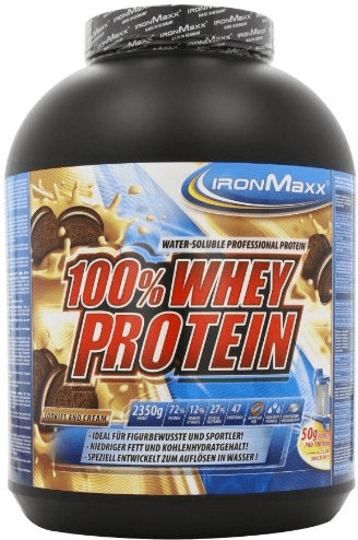 IronMaxx 100% Whey Protein Cookies & Cream (2350g)