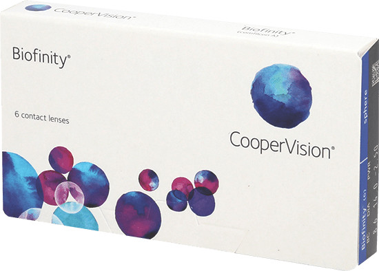 Cooper Vision Biofinity -10,00 (6 lentilles)