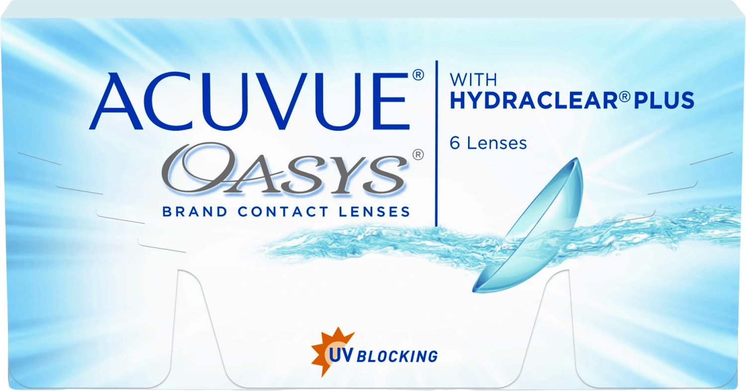 Johnson & Johnson Acuvue Oasys with Hydraclear Plus -2,25 (6 lentilles)