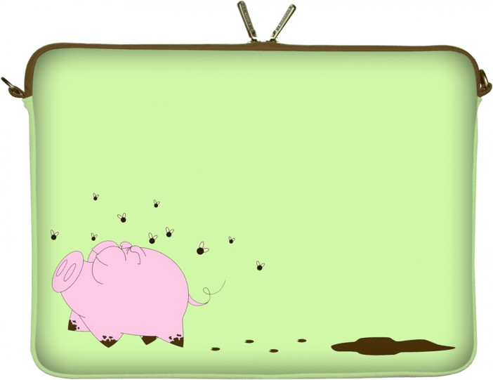 Digittrade Netbook Sleeve 11,6 happy piggy
