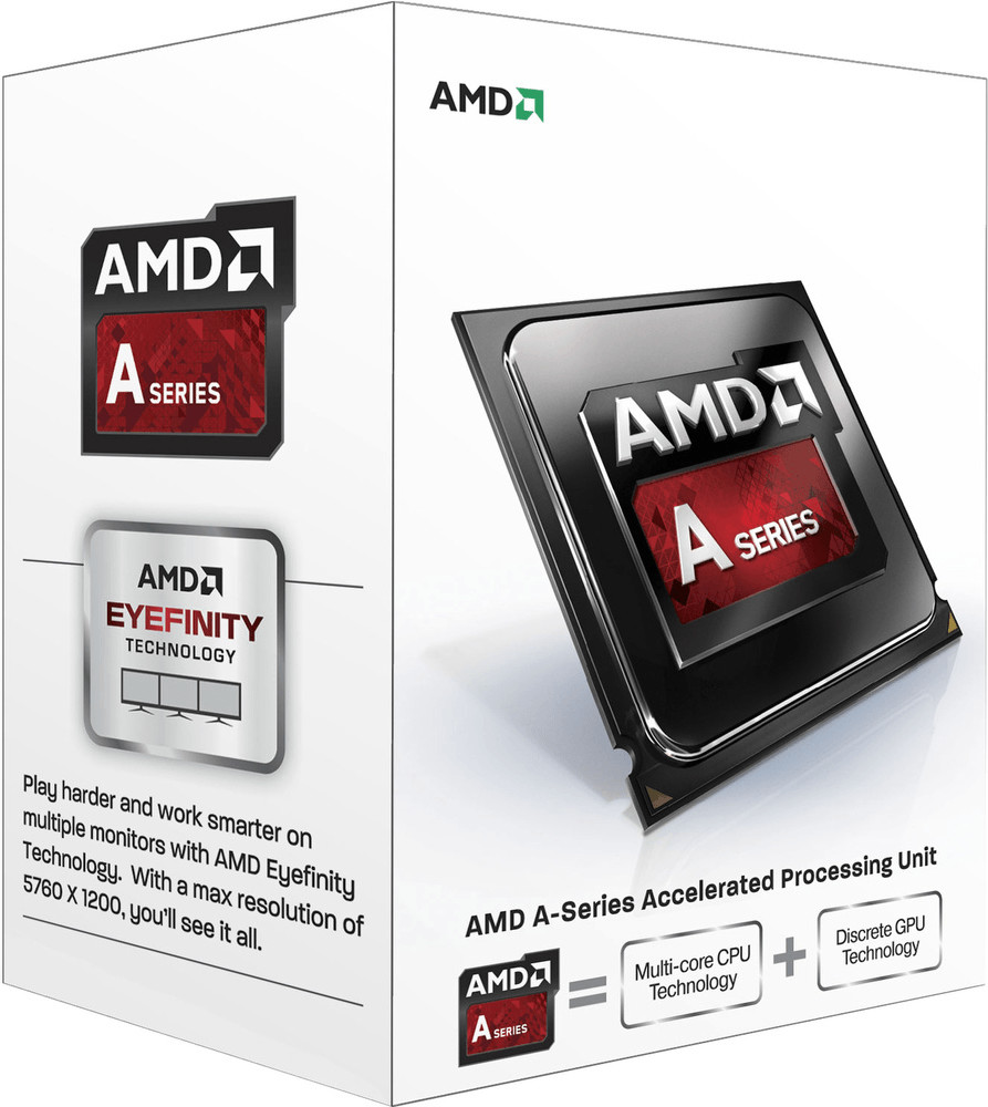 AMD A4-6300 Box (Socket FM2, 32nm, AD6300OKHLBOX)