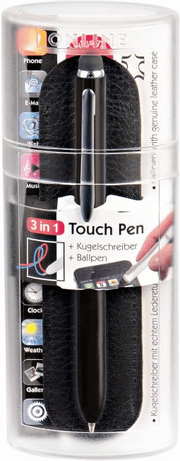 Online Stylet 3 en 1 Flash Colors noir