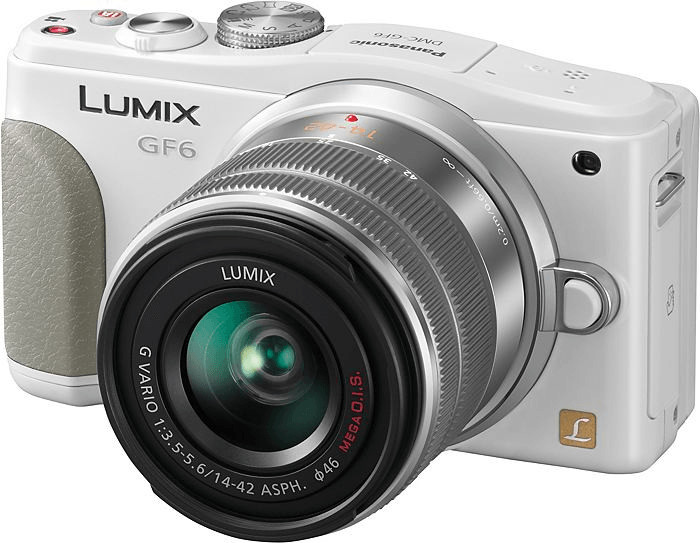 Panasonic Lumix DMC-GF6 Kit 14-42mm (blanc) (DMC-GF6K-W) au meilleur
