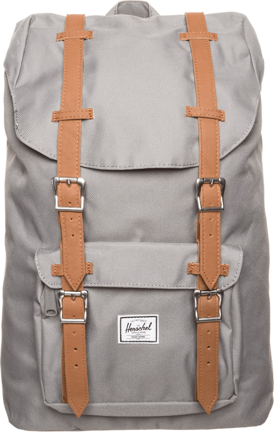 Herschel Little America Backpack (2021) grey/tan synthetic leather