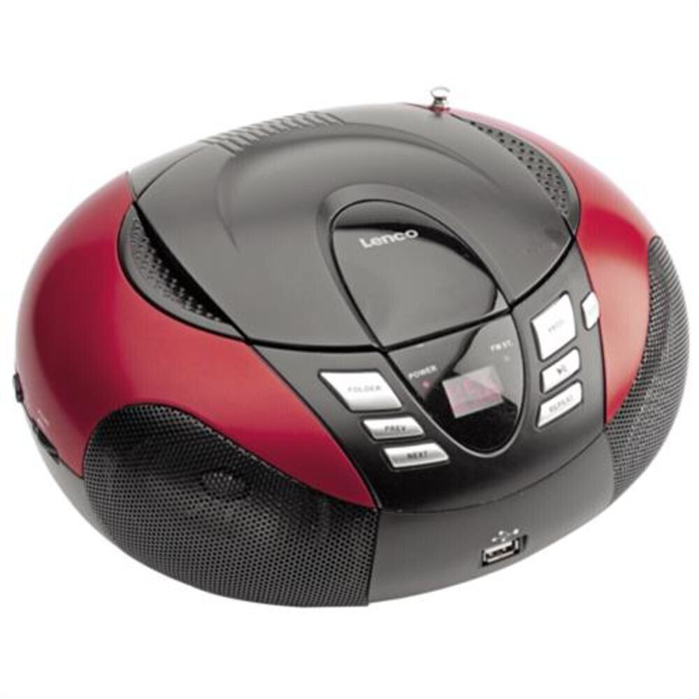 Lenco SCD-37 USB Rouge