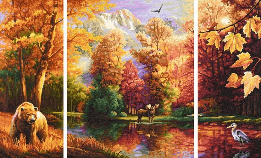 Schipper Peinture au numéro - Indian Summer