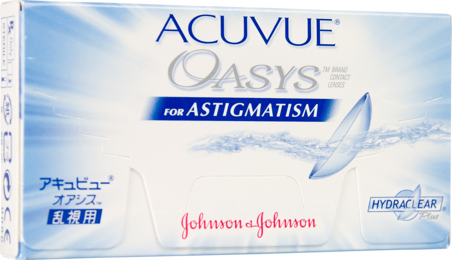 Johnson & Johnson Acuvue Oasys for Astigmatism (6 lentilles) +2,50