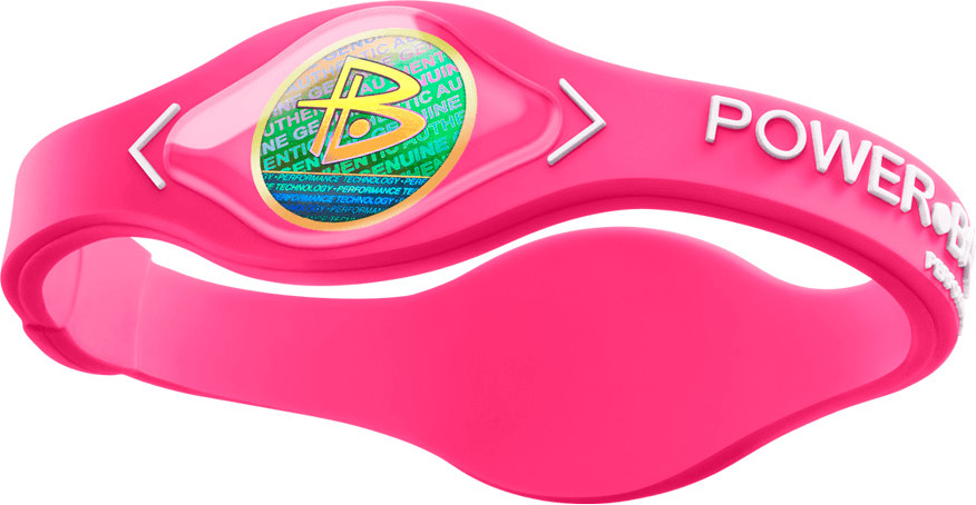 POWER BALANCE Silicone Wristband Pink