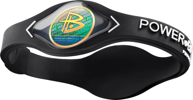 POWER BALANCE Silikon Wristband Black