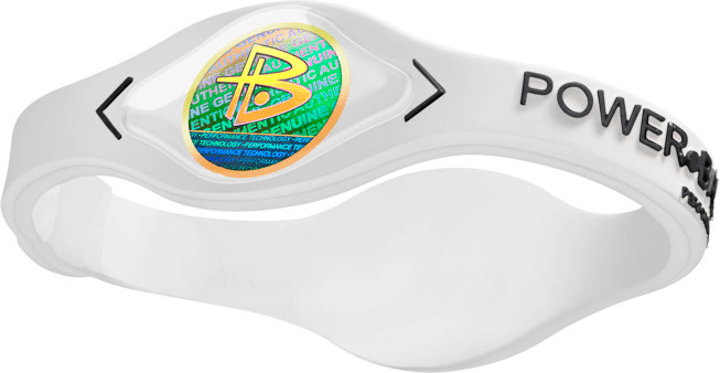 POWER BALANCE Silicone Wristband White