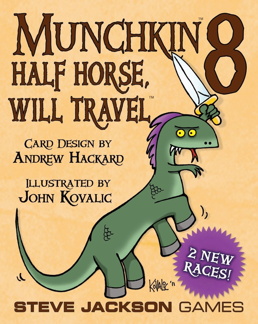 Munchkin 8: Half Horse, Will Travel (anglais)
