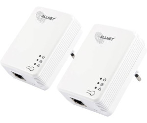 Allnet 600Mbps HomePlug AV2 Powerline Adapter Starter Kit (ALL168600DOUBLE)