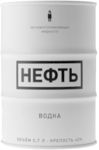 NEFT Vodka White Barrel 0,7 L 40 %