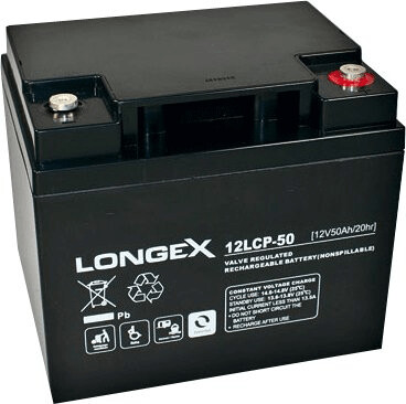 LONGEX 12LCP-50 AGM Accu 12V 50Ah