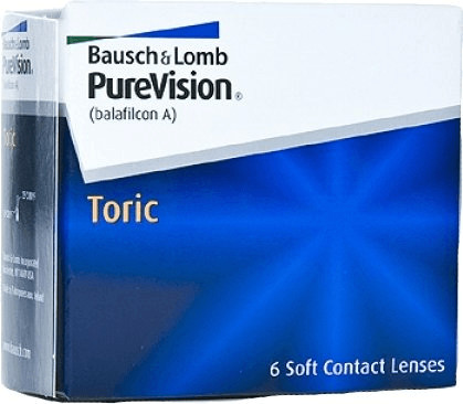 Bausch & Lomb PureVision Toric (6 lentilles) +6,00
