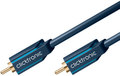 Clicktronic Câble audio coaxial digital