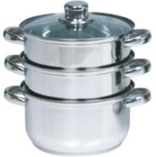 Atelier Cuisine Combiné vapeur inox 20 cm