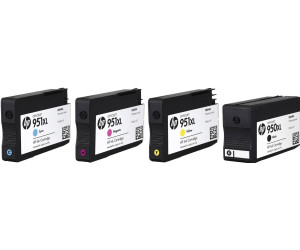 ✓ Pack 4 cartouches compatibles HP 950XL/951XL couleur pack en stock -  123CONSOMMABLES