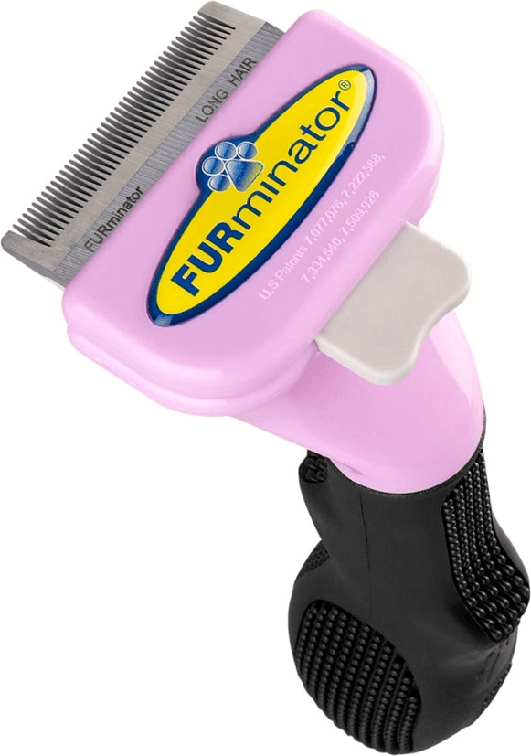 FURminator Brosse pour chats à poils longs S