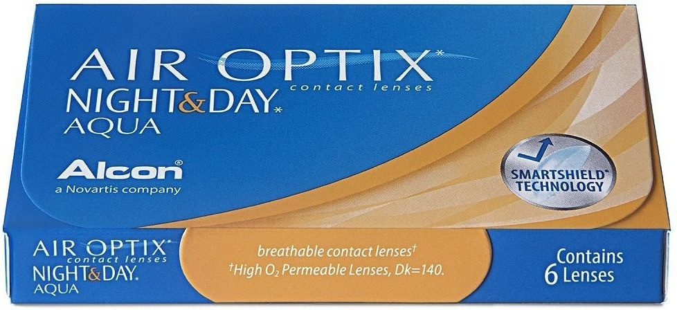 Alcon Air Optix Aqua Night & Day -3,75 (6 lentilles)