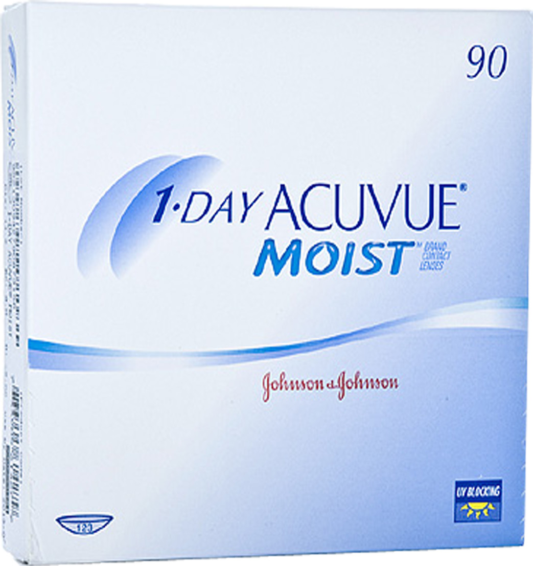 Johnson & Johnson 1 Day Acuvue Moist -7,00 (90 lentilles)