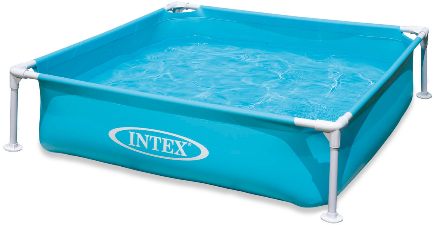 Photos - Inflatable Pool Intex Mini Frame Blue 122 x 122 x 30 cm 