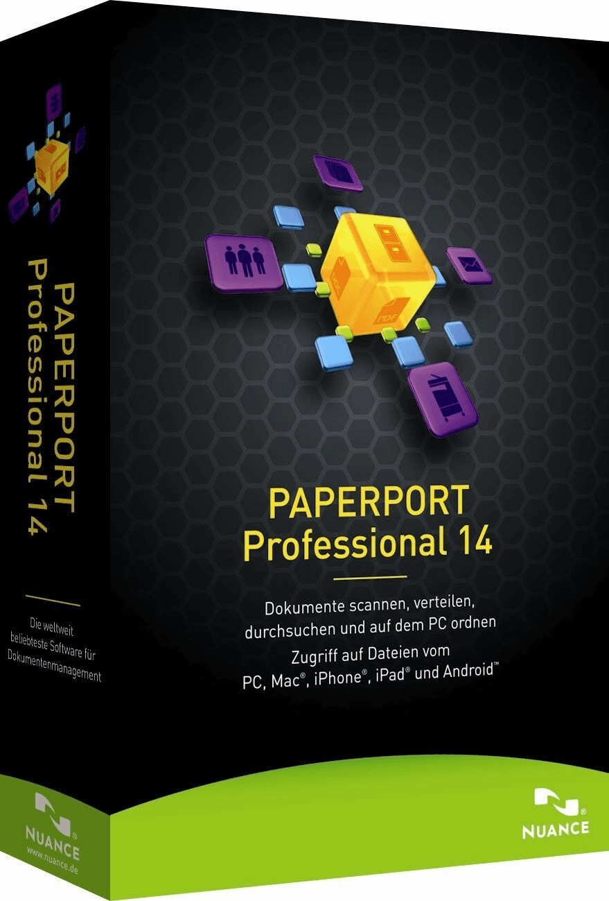 Nuance PaperPort Professional 14 (DE) (Win) (Box)