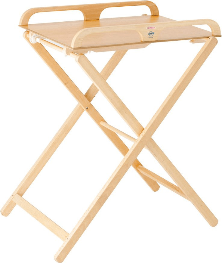 Combelle Table à langer pliante Jade naturel