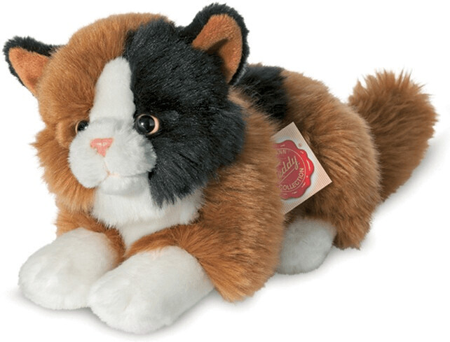 Teddy Hermann Chat allongé 20 cm