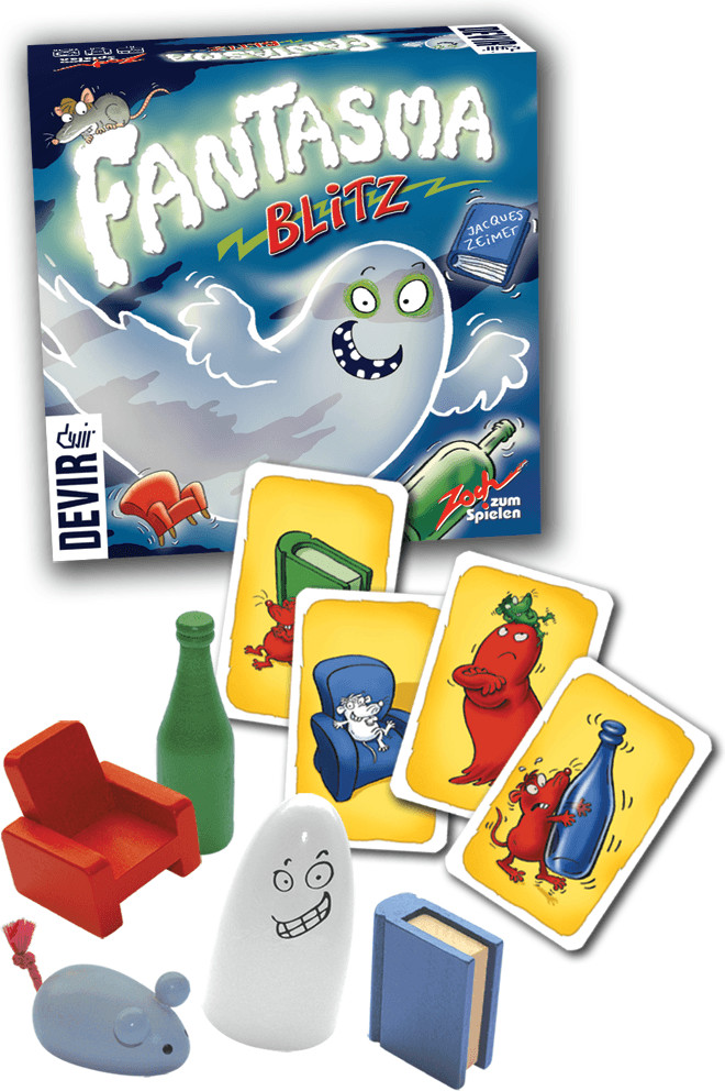 Photos - Board Game Devir El fantasma Blitz (Spanish)