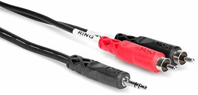 Hosa Technology Câble CRM, Jack 3,5mm mâle / RCA mâle