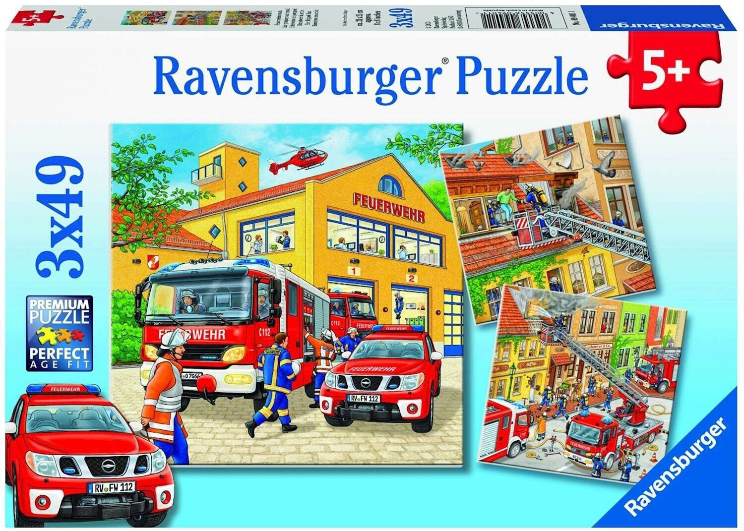 Ravensburger Les pompiers au travail (49 pièces)