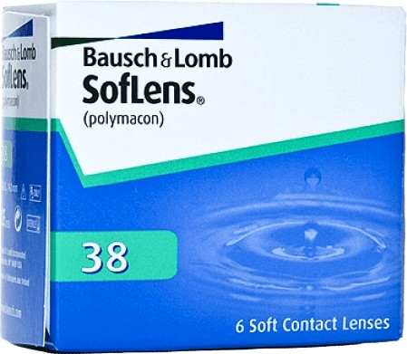 Bausch & Lomb Soflens 38 -3,00 (6 lentilles)